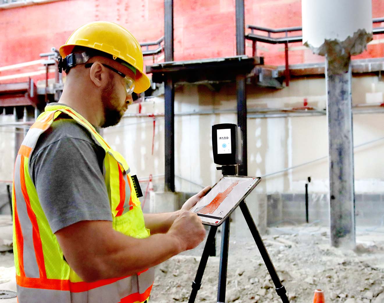 Safety first on 3D scanning sites