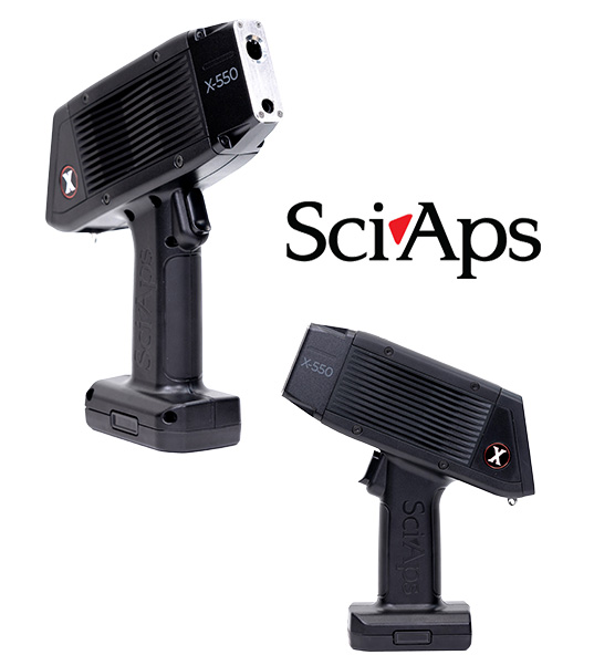 PMI SciAps Analyzer Rentals X-550 XRF Analyzer