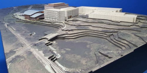 Topographical Model: Charles Schwab Corporate Headquarters